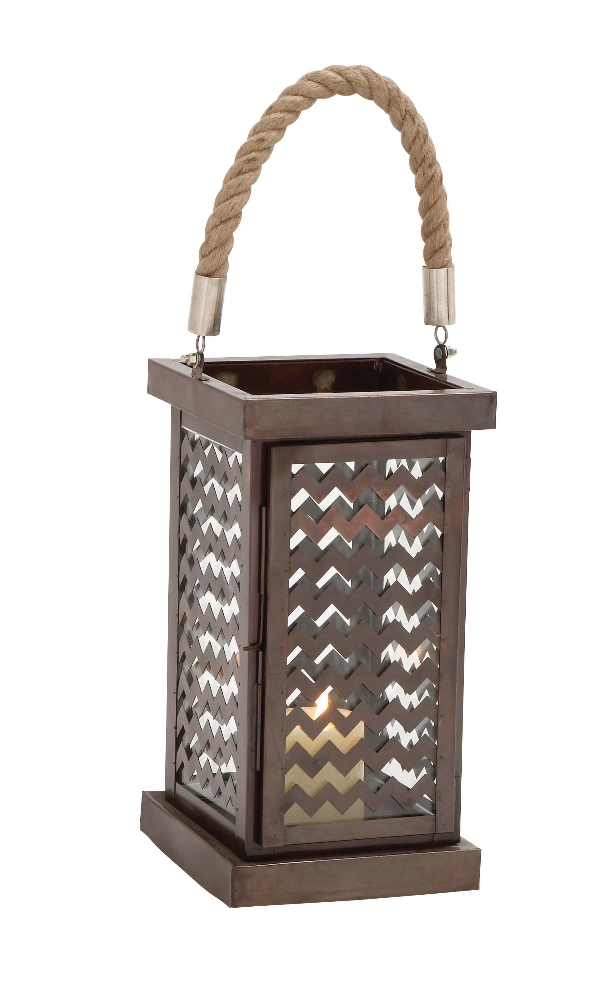 Fascinating Styled Metal Glass Lantern