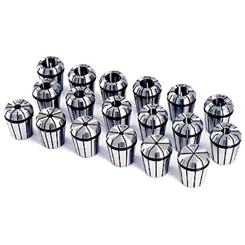 HHIP 3900-5267 3/32 to 3/4" ER-32 18 Piece Spring Collet Set