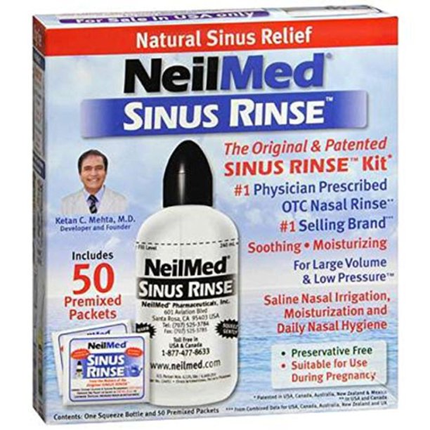 Sinus Rinse Regular Kit, This kit provides the perfect solution to get