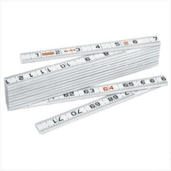 Ridgid 6' Outside Reading Fiberglass Folding Rule