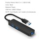 thumbnail image 4 of Divisor de concentrador de datos 5 en 1 Extensión de concentrador portátil de alta Ranuras de puerto USB adicionales Accesorios Adaptador de USB 3.0 Sunnimix Estación de acoplamiento, 4 of 8