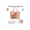thumbnail image 2 of Lonchera Térmica Bolsa De Almuerzo Portátil Fiambrera 16L Rosa, 2 of 3