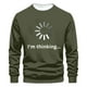 thumbnail image 1 of Sudaderas sin capucha para hombre, estilo casual, con estampado de moda, sudadera de manga larga, blusas de manga larga con cuello redondo, camisas, blusas para hombre, poliéster, 1 of 3