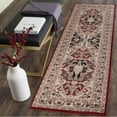 thumbnail image 3 of Hollywood Collection Polypropylene Red And Cream 6' X 6' Area Rugs HY1766, 3 of 22