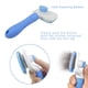 thumbnail image 4 of Cepillo Slicker para perros y gatos JAMW cepillo autolimpiante con gránulos masajeadores Sencillez, 4 of 4