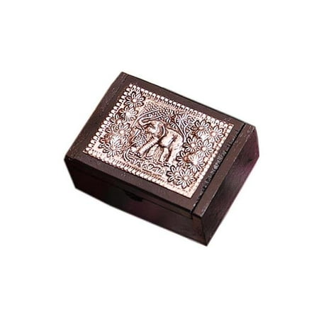 

Panda Superstore PL-HOM16439921-KELLY00035-RP 8.5 x 6 x 3 cm Wooden Southeast Asian style Portable Toothpick Holder
