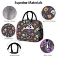 thumbnail image 4 of Womens Halloween Skull Pumpkin Pattern Lunch Box for Work,Insulated Lunch Bag for Women,Loncheras Para Mujer,Leakproof Adult Lunch Bag for Work,Beach,Travel,Picnic,Camping, 4 of 7