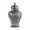 Silvery, variant on Lipstore Ceramic Bud Vase Luxury Porcelain Ginger Jar with Lid for Wedding Cafe Shelf Gold