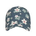 thumbnail image 2 of Balery Blue Flower Baseball Cap For Women Men,Adjustable Size For Running Workouts And Outdoor Activities All Seasons, 2 of 8