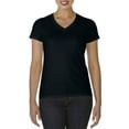 thumbnail image 5 of Womens T Shirts Womens Summer Tops Casual Short Sleeve Tee Shirts Loose Solid Color V Neck Women's T Shirt Short Sleeves Tops for Women, 5 of 5