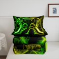 thumbnail image 3 of Erosebridal Teens Gamepads Bedding Twin Comforter Set,Green Yellow Down Comforter,Video Game Bedding Sets Twin with Comforter,Breathable Geometric Room Decor,Reversible,2-Piece, 3 of 8