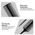 thumbnail image 3 of Wisewang Highlighting Comb Double Sided Weaving Sectioning Foiling Styling Hairbrush Household Salon Tools Accessories Stylists Type 3 1Set, 3 of 6