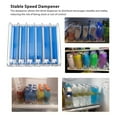 thumbnail image 4 of Drink Dispenser for Fridge, 6 Rows Adjustable Easy Loading Self Pushing Soda Can Dispenser, Dampening Pusher Glide Soda Can Dispenser Beer Pop Can Water Bottle Drink Dispenser, 4 of 8