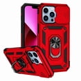 thumbnail image 4 of COM1950s Car Phone Mount, Clear Phone Case, Magnetic Car Finger Ring 3-In-1 Phone Case, Slide Camera Cover Phone Case with 360° Rotation Ring Stand for I-Phone 13/14/Pro/Pro, Phone Case Wallet, 4 of 4