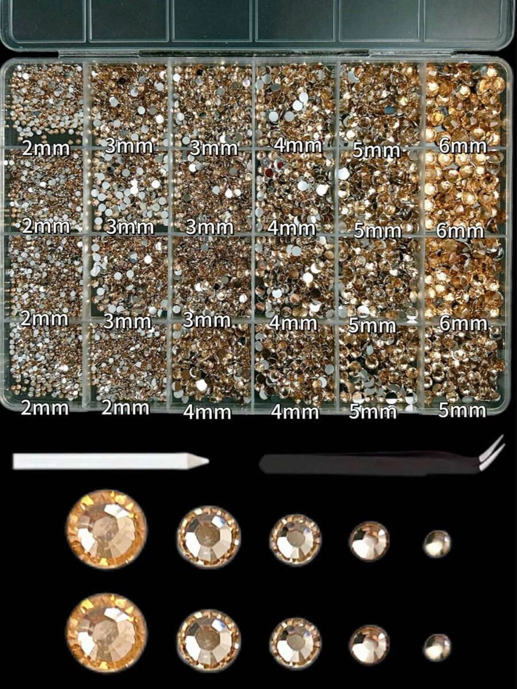 1 Box Assorted Color ABS Rhinestones, Resin Flat Diamonds, Shiny Nail Art Decorations For DIY Crafts And Manicure Accessories Nails Nail Supplies Nail Gems