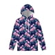 thumbnail image 3 of Sudadera con capucha con estampado 3D de peonías y rosas para hombre y mujer, estilo Harajuku, con estampado floral, informal, para primavera y otoño, 3 of 5