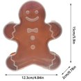 thumbnail image 3 of Christmas Gift Storage Box,Holiday Themed Container for Cookies,Snacks,Ornaments,Festive Food Storage Container with Lid (Gingerbread), 3 of 5