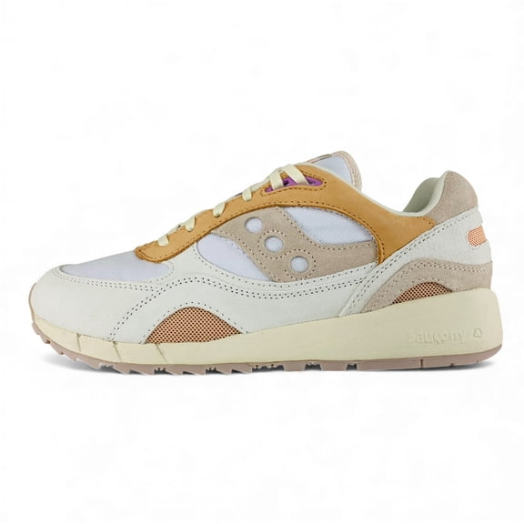 Saucony Shadow 6000 Surf Pack White Peach Men's Shoes Sneakers S70904-1, Men's U.S. Shoe Size 8.5