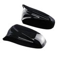 thumbnail image 1 of For BMW Side Wing Mirror Cover Caps Gloss Black Left+Right, 1 of 5