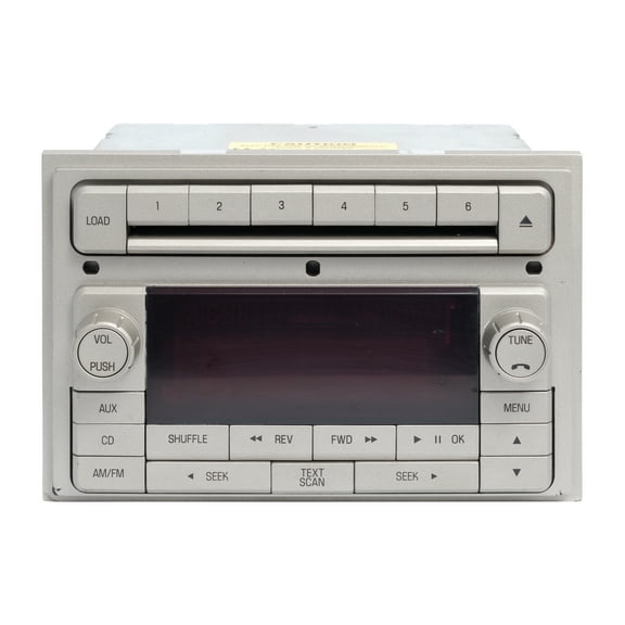 Restored 2008 Lincoln MKZ Radio Receiver AM FM 6Disc CD MP3 Player Module 8H6T18C815AC (Refurbished)