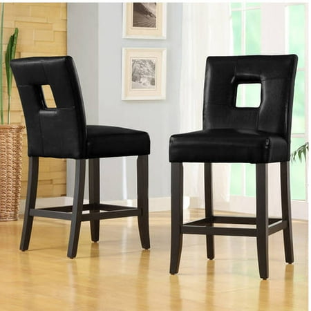 Top Line Landen Faux Leather Counter Height Stool Set Of 2