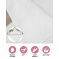 thumbnail image 6 of Spring Botanical Kitchen Dish Towels for Drying Dishes Set of 3, Garden Birds Floral Leaves Gray Woodn Waffle Weave Microfiber Hand Tea Bathroom Towels Quick Dry & Absorbent Towel 15.7x23.6, 6 of 7