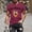 Wine, variant on Blczomt Vintage Short Sleeve Mens Shirts Soft Red Summer T Shirts California Big & Tall Los Angeles Men's T-Shirts