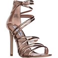 thumbnail image 1 of Womens Steve Madden Santi Strappy Dress Sandals, Rose Gold, 1 of 6