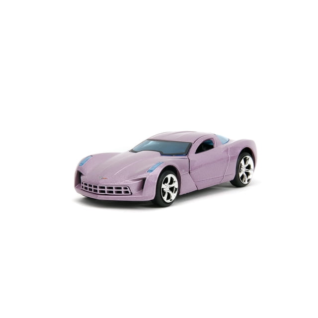 Coche fundido a presión Jada Pink Slips 2009 Chevy Corvette 1:32