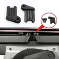 thumbnail image 3 of 4 Sets Sunblind Rear Sunshade Repair Kit AP368644 Fit For E39 E46 5 Series 7 Series M5,4 x Sunblind Repair Kit,Black, 3 of 5