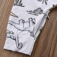 thumbnail image 5 of Baby Rompers Summer sleeveless Cartoon Dinosaur Newborn Baby Boy Girl Clothes Jumpsuit Animal Clothing, 5 of 6
