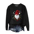 thumbnail image 1 of Zhanying Chandail de Mode Grande Taille Doublé en Molleton pour les Fêtes Chandail des Fêtes pour Femme Rouge Col Rond Christmas Sweater, 1 of 5