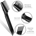 thumbnail image 5 of RAGUPEL Hair Brush Cleaner Tool 2 Pack-2-In-1 Dual Edge Hairbrush Cleaning Tool for Removing Hair,Dust&Lint from Brushes and Combs-Brush Cleaner for Home&Salon Use, 5 of 9