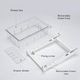 thumbnail image 3 of Boîte de Rangement pour Réfrigérateur Tiroir pour Compartiment Réfrigérateur de Moins de 0,6”, 3 of 10