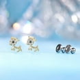 thumbnail image 6 of Limerencia Titanium Jewelry Studs, Cubic Zirconia Earrings for Women and Men with Sensitive Ears, 6 of 6