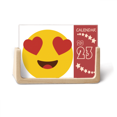 thumbnail image 1 of Hearts Eyes Online Chat Face Cartoon Desk Calendar Desktop Decoration 2023, 1 of 3