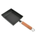 thumbnail image 4 of Frying Pan, Wood Handle Pancake Pan Non Stick  For Camping, 4 of 8