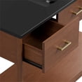 thumbnail image 6 of Zaire 48" Single Sink Bathroom Vanity in Walnut Black, 6 of 10