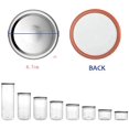 thumbnail image 4 of 70pcs Canning Lids for Mason jar, Regular Mouth Canning Lids for Ball Canning Jars, 70mm Metal Mason Jar Lids for Canning. (Split-Type Lids with Silicone Seals Rings), 4 of 7