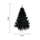 thumbnail image 3 of Árbol De Navidad La Merced Pino Ramas Montables Negras Altura 2.40 m Artificial Plástico Resistente, 3 of 4