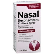 Taro Maximum Strength Nasal Decongestant Spray, 1 Fl. Oz.