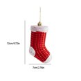 thumbnail image 3 of Xihbxyly Ofertas Relámpago Del Día Prime Solo Hoy Adornos Navideños Colgantes para Árboles de Navidad, Remolinos Variados, Calcetines de Piruleta, Habitación Roja, Adorning Tiras de Hielo Rojo, Adorn, 3 of 7