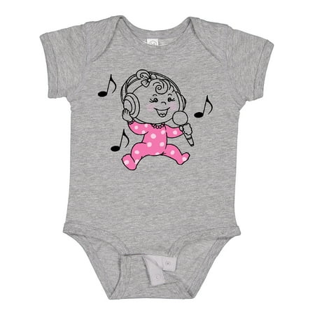 

Inktastic Baby Girl Music Future Singer Gift Baby Girl Bodysuit