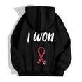 thumbnail image 6 of XIAONU Women'S Hoodies Breast Cancer Prevention Monthly Zipper Hooded Long Sleeve Pocket Drawstring Casual Fleece Sports Hoodie, 6 of 6