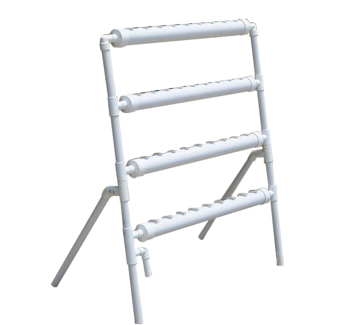 Double Side Ladder SS Holder Hydroponic 88 Sites Grow Kit Garden Growing System for sale online 