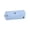 Blue, variant on Quilted Padded Bow Embroidered Pencil Pouch, Lightweight Minimalist Single Compartment Pencil Case for Office Desk Artist Travel Makeup Storage, 6.6 Inch