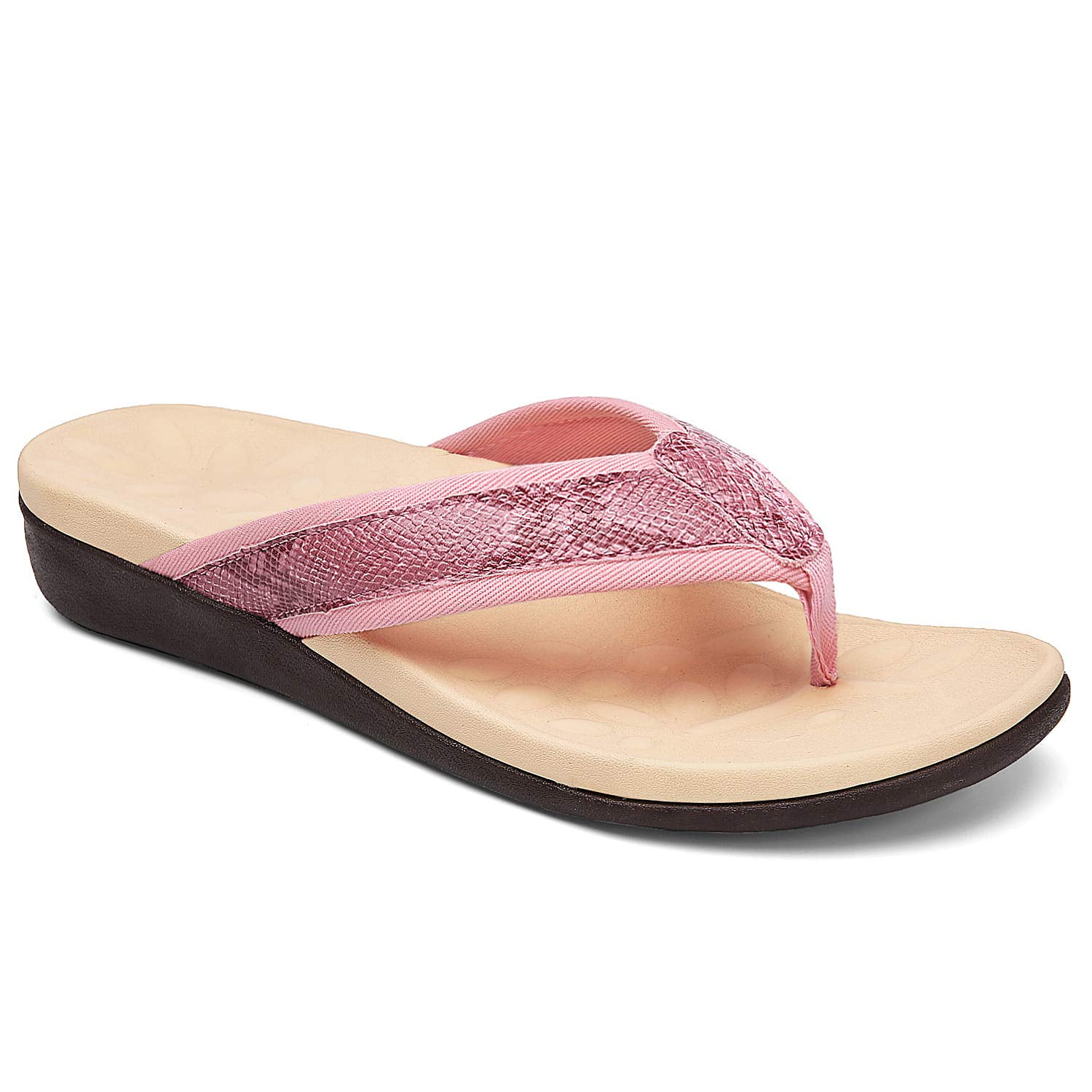 MEGNYA Orthotic Flip Flops For Women,Plantar Fasciitis Sandals For Flat ...