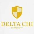 thumbnail image 3 of CafePress - Delta Chi Vertical Yellow Logo T Shirt - 100% Cotton Ringed T-Shirt, 3 of 4