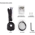 thumbnail image 3 of Motorcycle switch for 22mm billet aluminum handlebars, 3 x momentary, 3 of 5