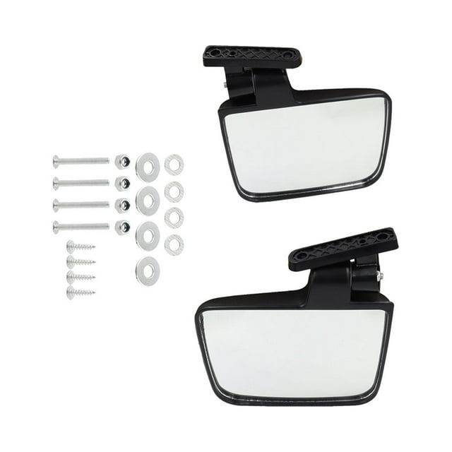 Accesorio de espejos retrovisores universales para carrito de golf Espejos retrovisores convexos de fácil instalación Cara de espejo de ajuste